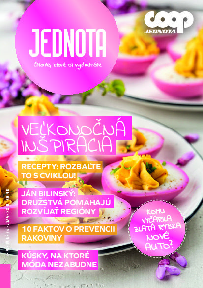 Časopis COOP Jednota - apríl 2025