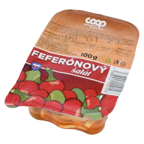 Feferónový šalát - COOP Jednota Nové Zámky