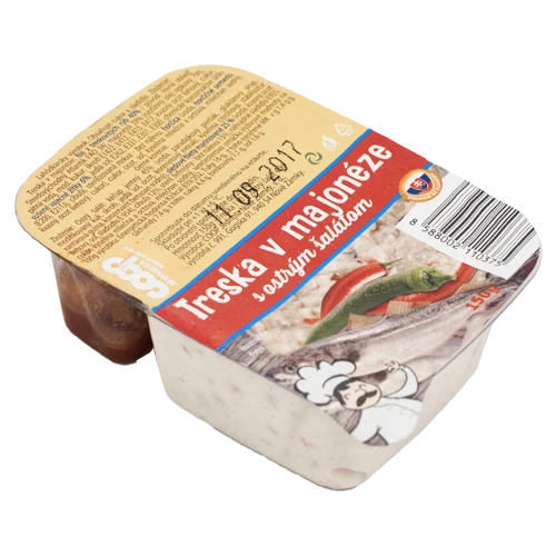 Treska v majonéze s ostrým šalátom - COOP Jednota Nové Zámky
