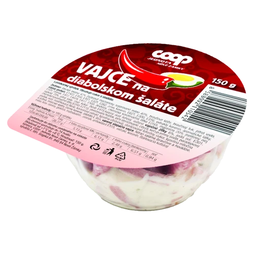 Vajce na diabolskom šaláte - COOP Jednota Nové Zámky